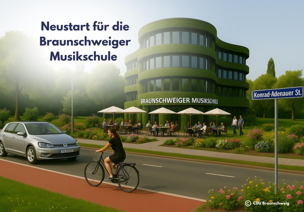 CDU schlägt Neubau der Städtischen Musikschule vor – Standort am Europaplatz bietet realistische und kostengünstige&nbsp;Alternative