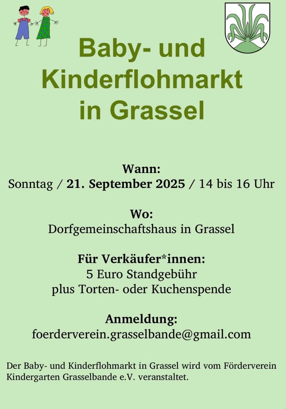 Kinderflohmarkt in Grassel!
