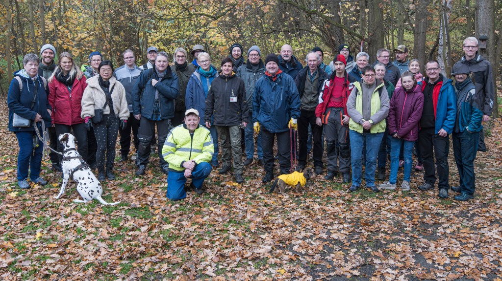 Durch viele helfende Hände: wieder erfolgreiche Herbstaktion im Naturschutzgebiet Riddagshausen